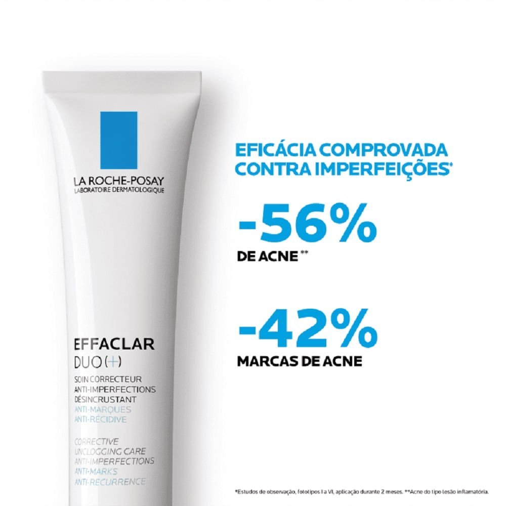 Sérum Corretor Antiacne Duo + M - La Roche-Posay Effaclar 40ml 4