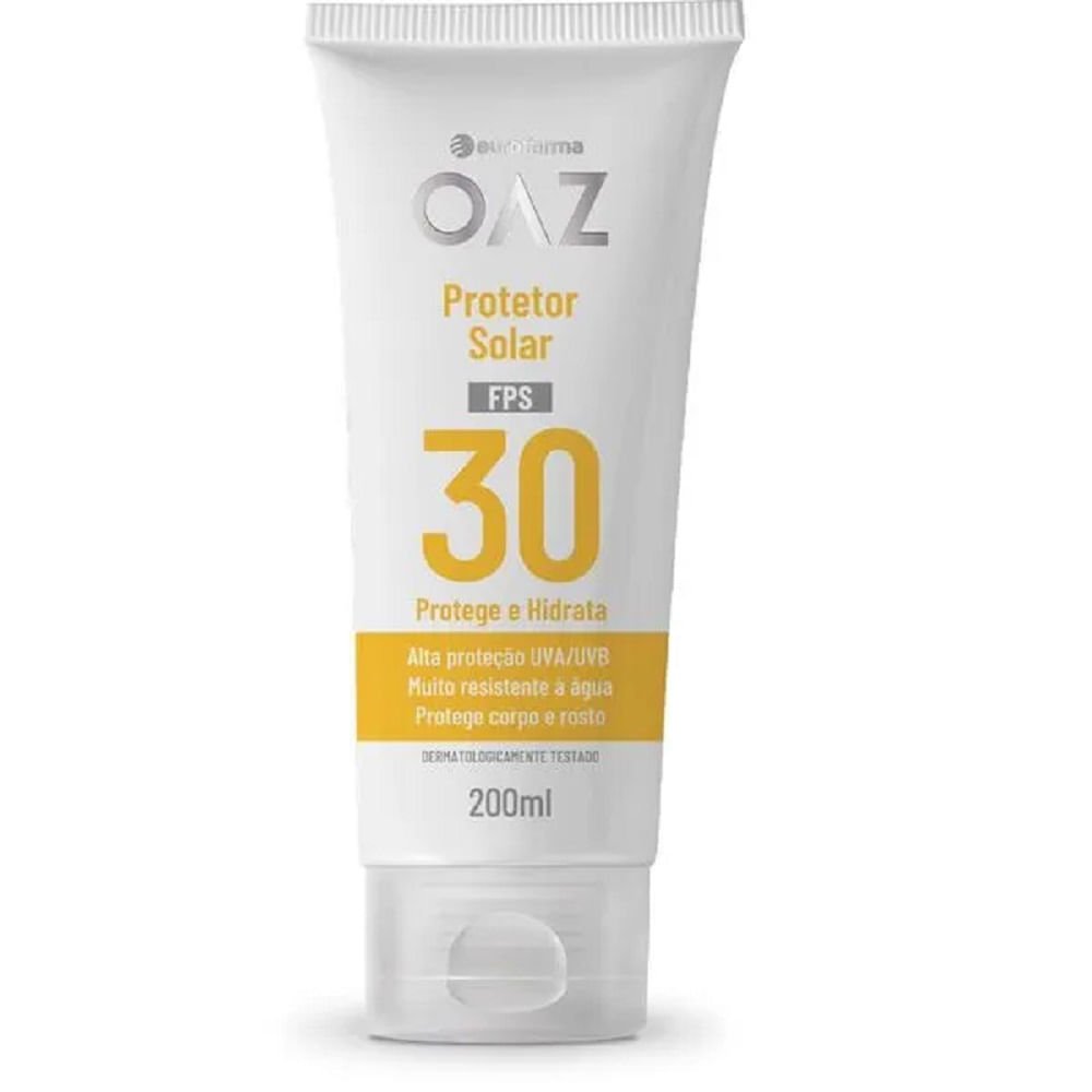 Protetor Solar OAZ FPS 30 200ml