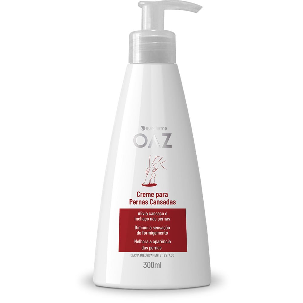 Loção Hidratante Oaz 300ml Pernas Cansadas