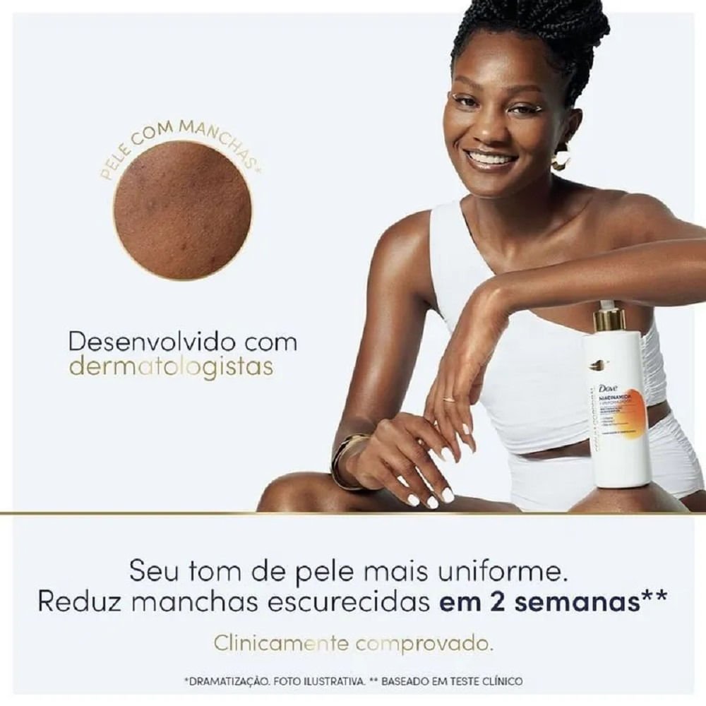 Sérum Hidratante Corporal Dove Niacinamida + Uniformizador 180ml 180ml 4