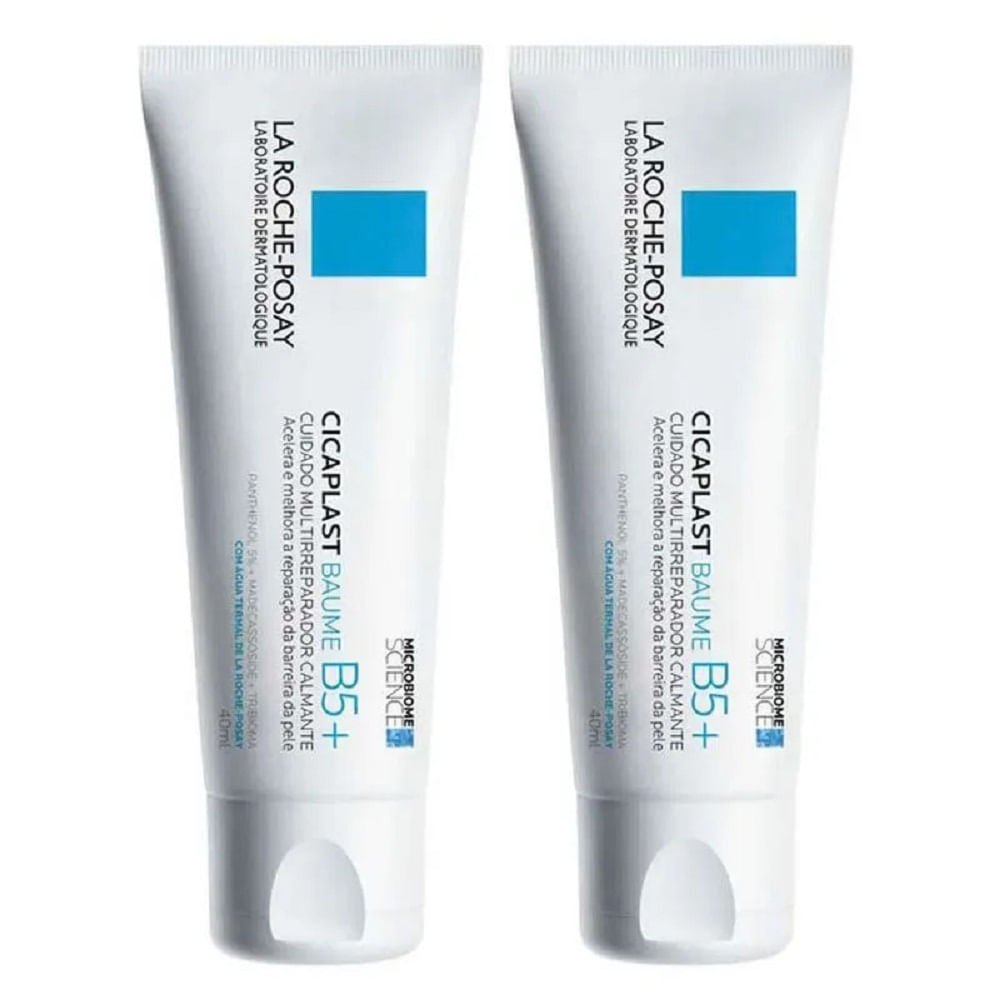 Kit 2 Hidratante Cicaplast Baume B5 La Roche-Posay 40ml Cada