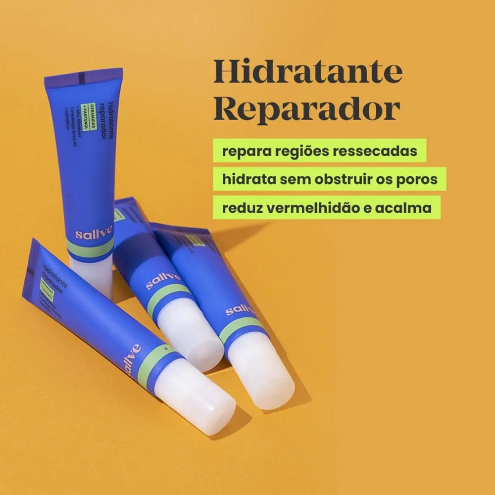 Hidratante Reparador Sallve 40g 40g 3