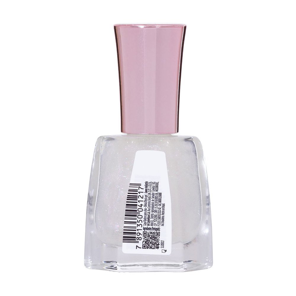 Esmalte Risqué Diamond Gel Top Coat Fixador Efeito Paetê 9,5ml 9,5ml 11
