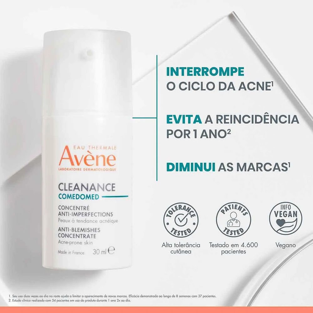 Sérum Facial Avene Cleanance Comedomed 30ml 30ml 3