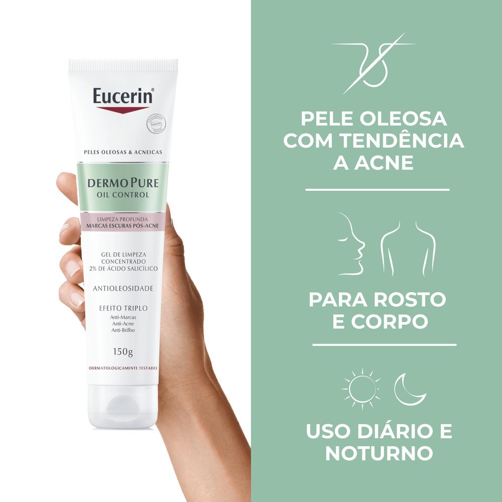 Gel Limpeza Concentrado Eucerin Oil Control 150g 150g 4