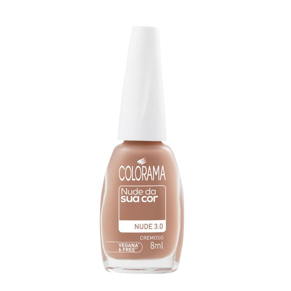 Esmalte Cremoso Colorama Nude da Sua Cor 3.0 8ml Cor 3.0 1