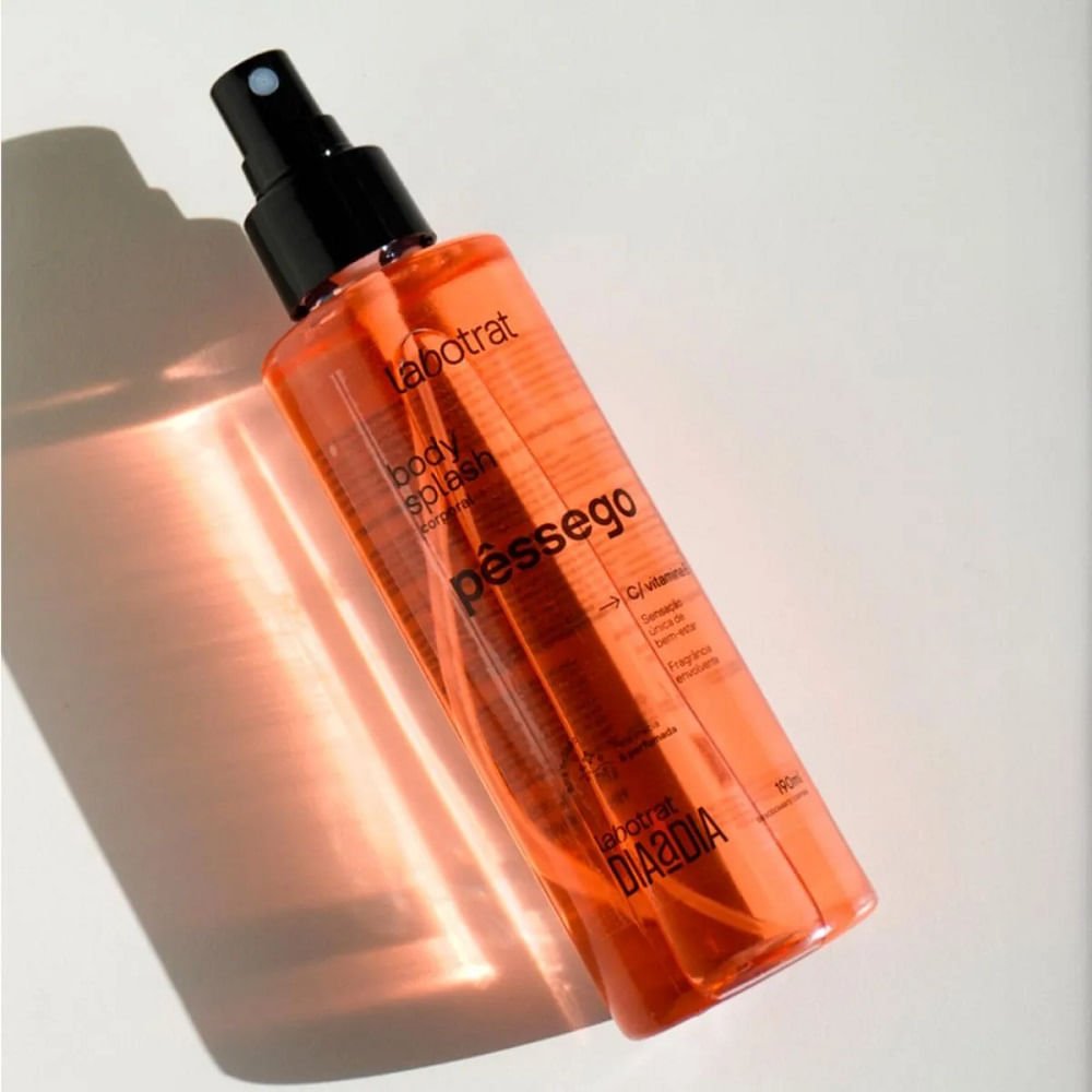 Body Splash Dia a Dia Labotrat Pêssego 190ml 190ml 2