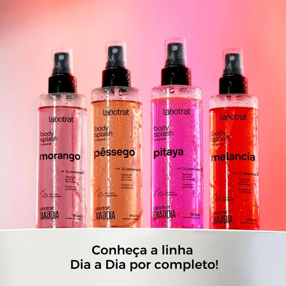 Body Splash Dia a Dia Labotrat Pêssego 190ml 190ml 4