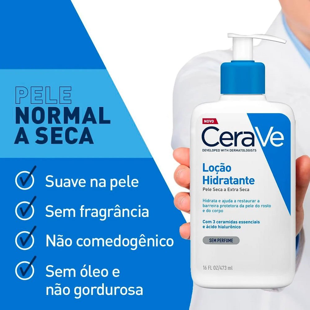 Kit Loção Hidratante Cerave Com 2 Unidades 473ml Cada ÚNICO 5