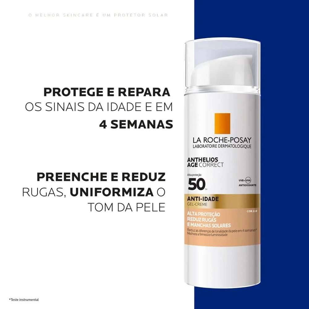 Anthelios La Roche Age Correct Anti-Idade 2.0 Fps50 50g Cor 2.0 3