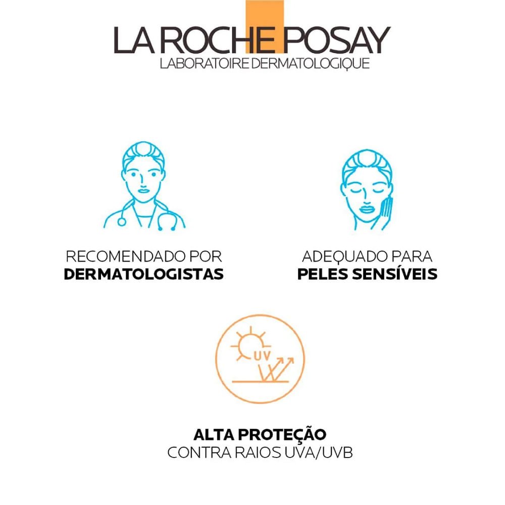 Protetor Solar Facial La Roche-posay Anthelios Age Correct Anti-idade 4.0 Fps50 50g 50g 8