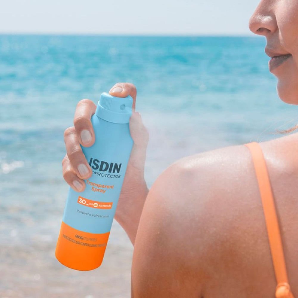Protetor Solar Corporal Transparente Spray FPS 30 Isdin 250ml 250ml 5