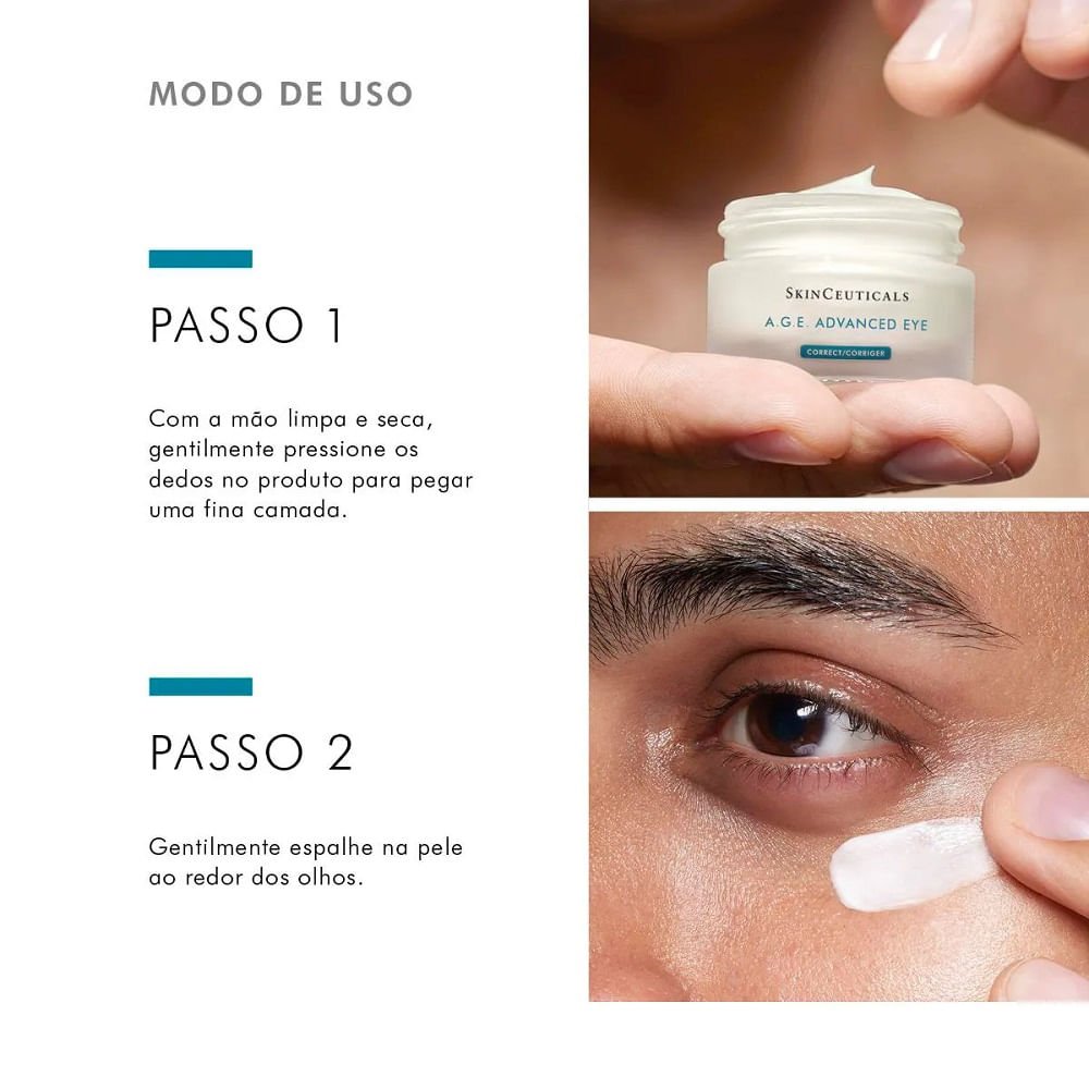 Creme Corretor para a Área dos Olhos Skinceuticals A.g.e. Advanced Eye 15ml 15ml 6
