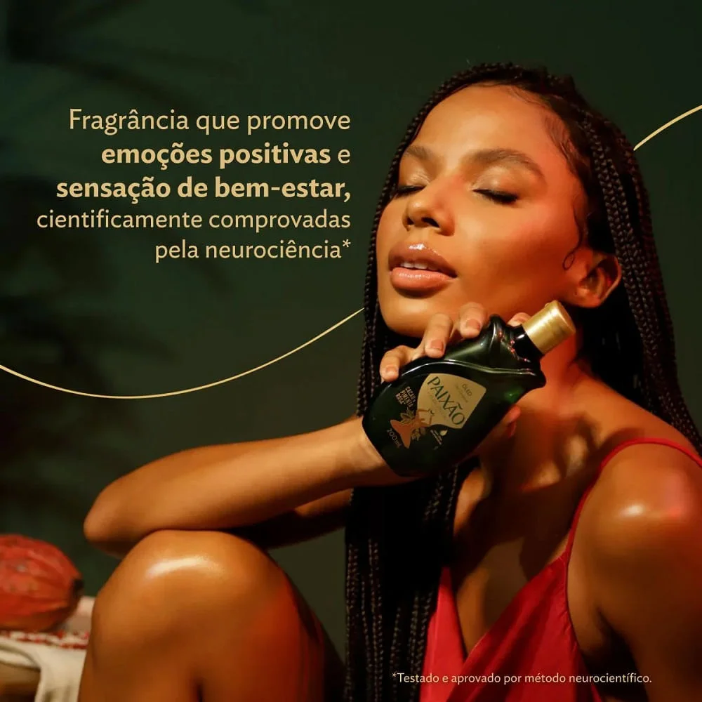 Óleo Deo Corporal Paixão Cacau e Pimenta Rosa 200ml 200ml 4