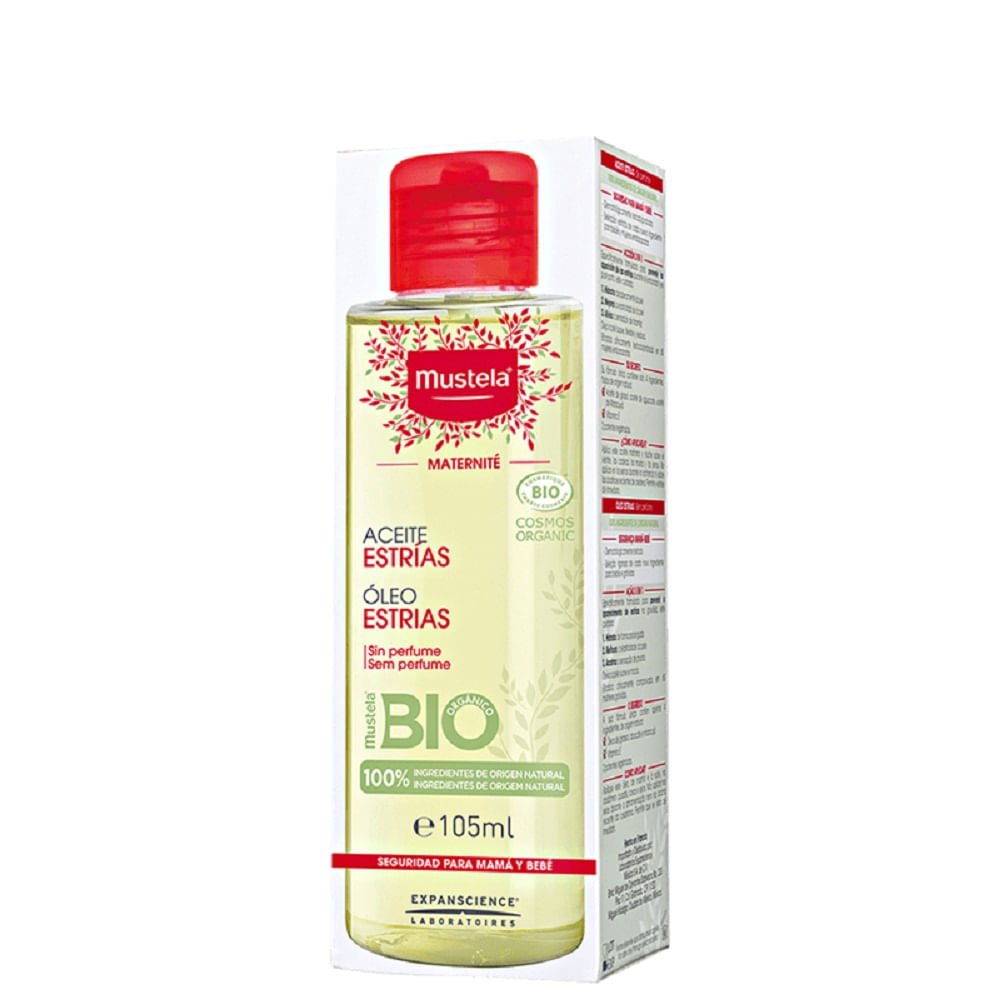 Óleo de Prevenção de Estrias Mustela Maternité Gestação e Amamentação 105ml 105ml 5