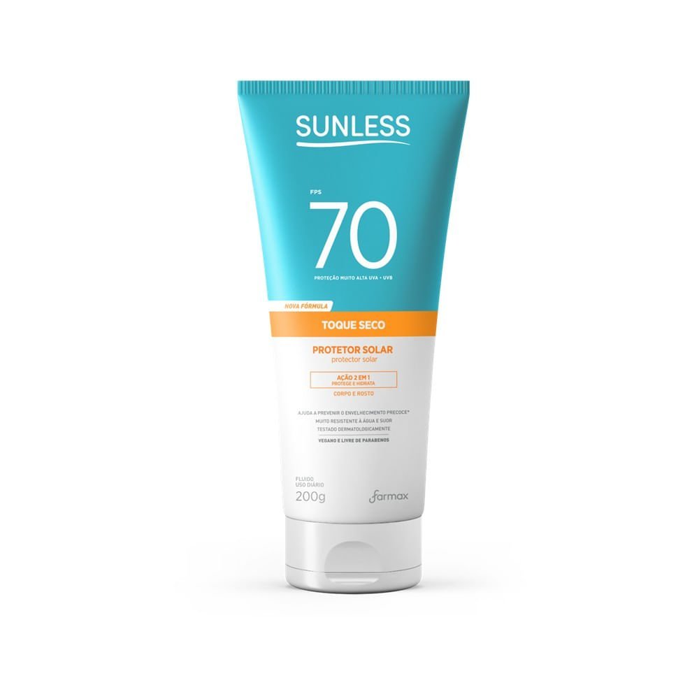 Protetor Solar Corporal Sunless Fps70 200g