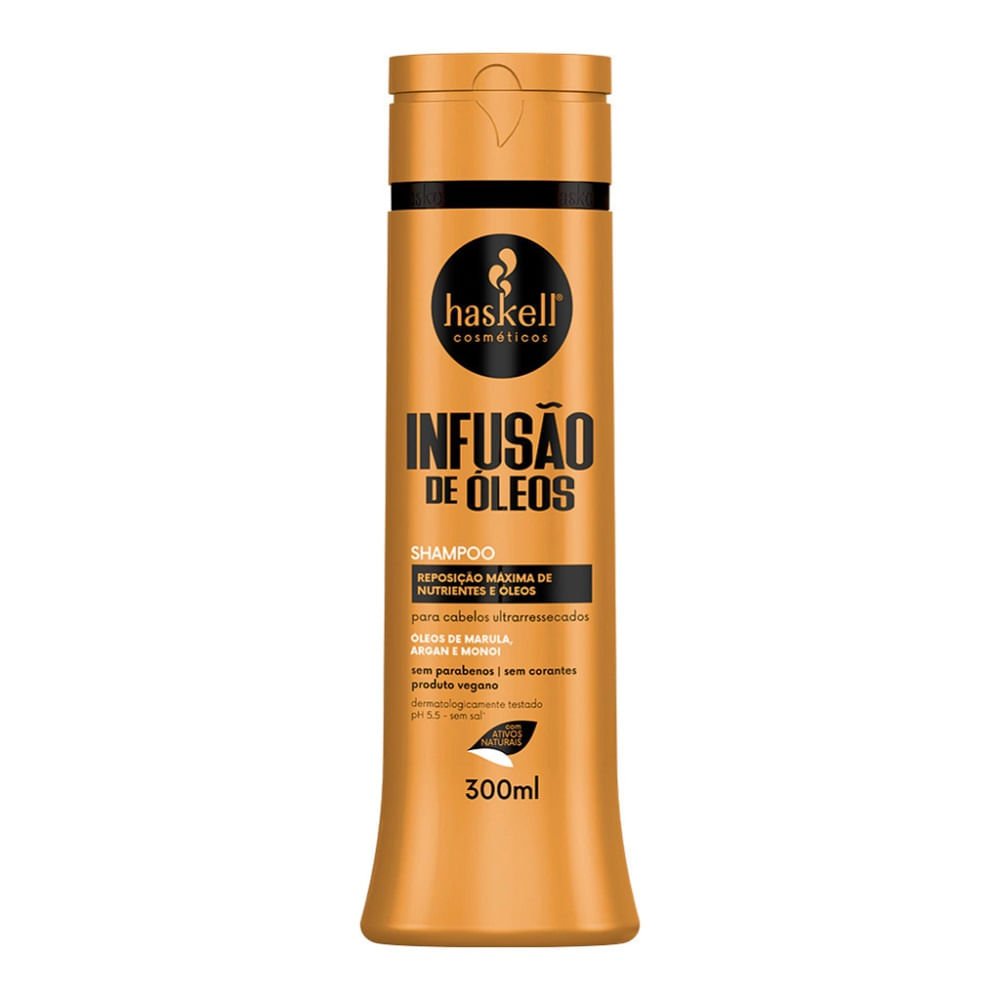 Shampoo Haskell Infusão de Oleos 300ml 300ml 1