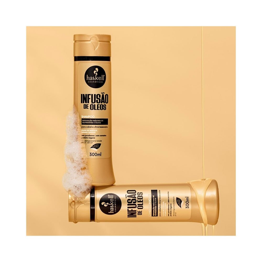 Shampoo Haskell Infusão de Oleos 300ml 300ml 2