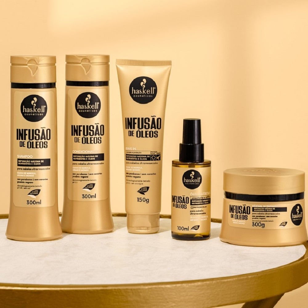 Shampoo Haskell Infusão de Oleos 300ml 300ml 3