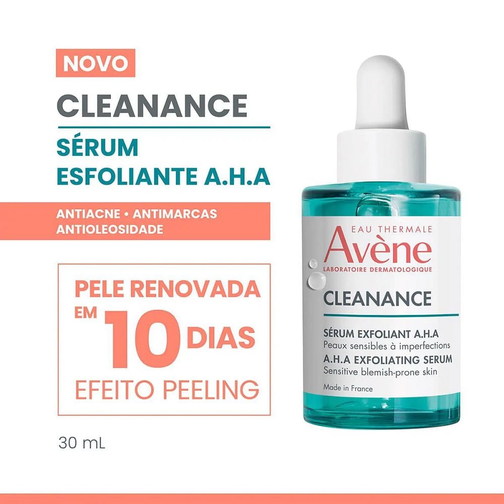 Sérum Facial Avène Cleanance A.H.A. 30ml 30ml 2