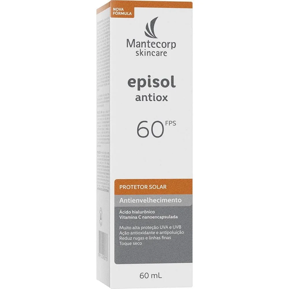 Protetor Solar Episol Antiox Antienvelhecimento Fps60 60ml 60ml 2