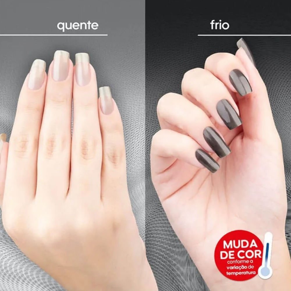 Esmalte Impala Imprevisível Duo Color Desenrolada Misteriosa 7,5ml Desenrolada Misteriosa 3
