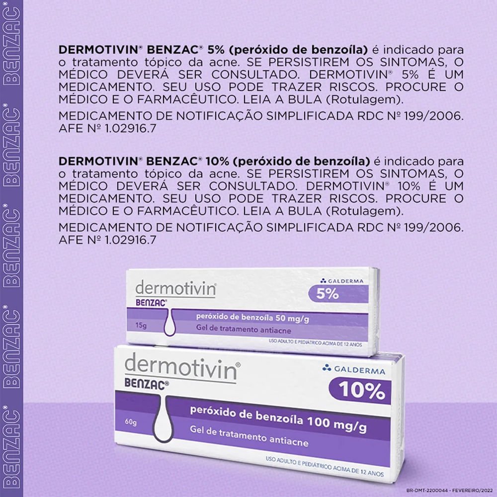 Dermotivin Benzac Oil Control Sabonete Líquido 70ml 70ml 4