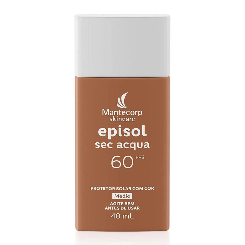 Protetor Solar Episol FPS 60 Sec Acqua Médio 40ml 40ml 2