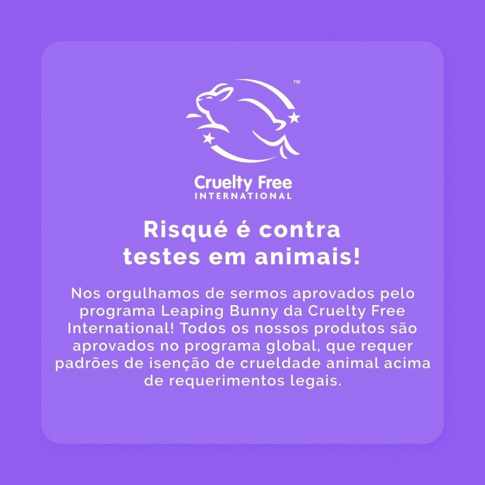 Esmalte Risqué Livre para Brilhar Glitter Capricha no Glow 8ml Capricha no Glow 8