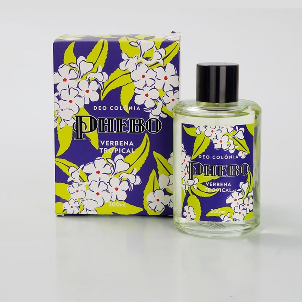 Deo Colônia Phebo Verbena Tropical 200ml 200ml 1