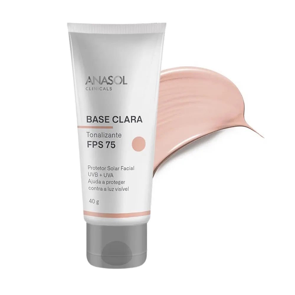 Protetor Solar Facial Anasol Base Clara Fps75 40g 40g 2