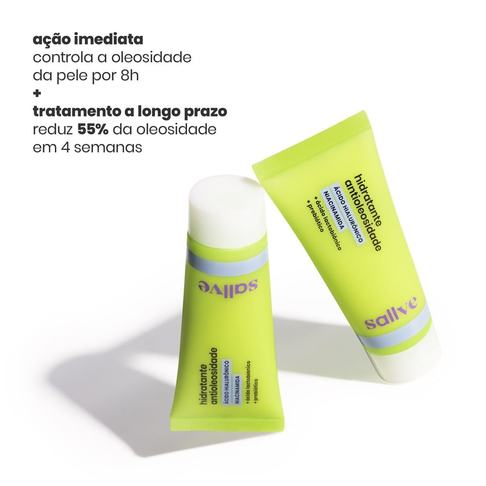 Hidratante Antioleosidade Niacinamida Sallve 40g 40g 2