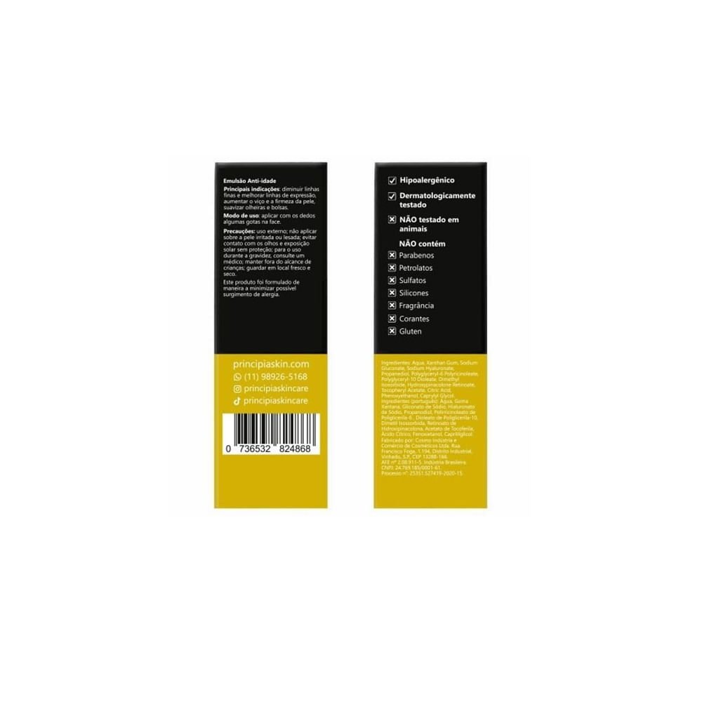 Trio Antissinais Principia AH-2+PM-10+RN-0,3 ÚNICO 10