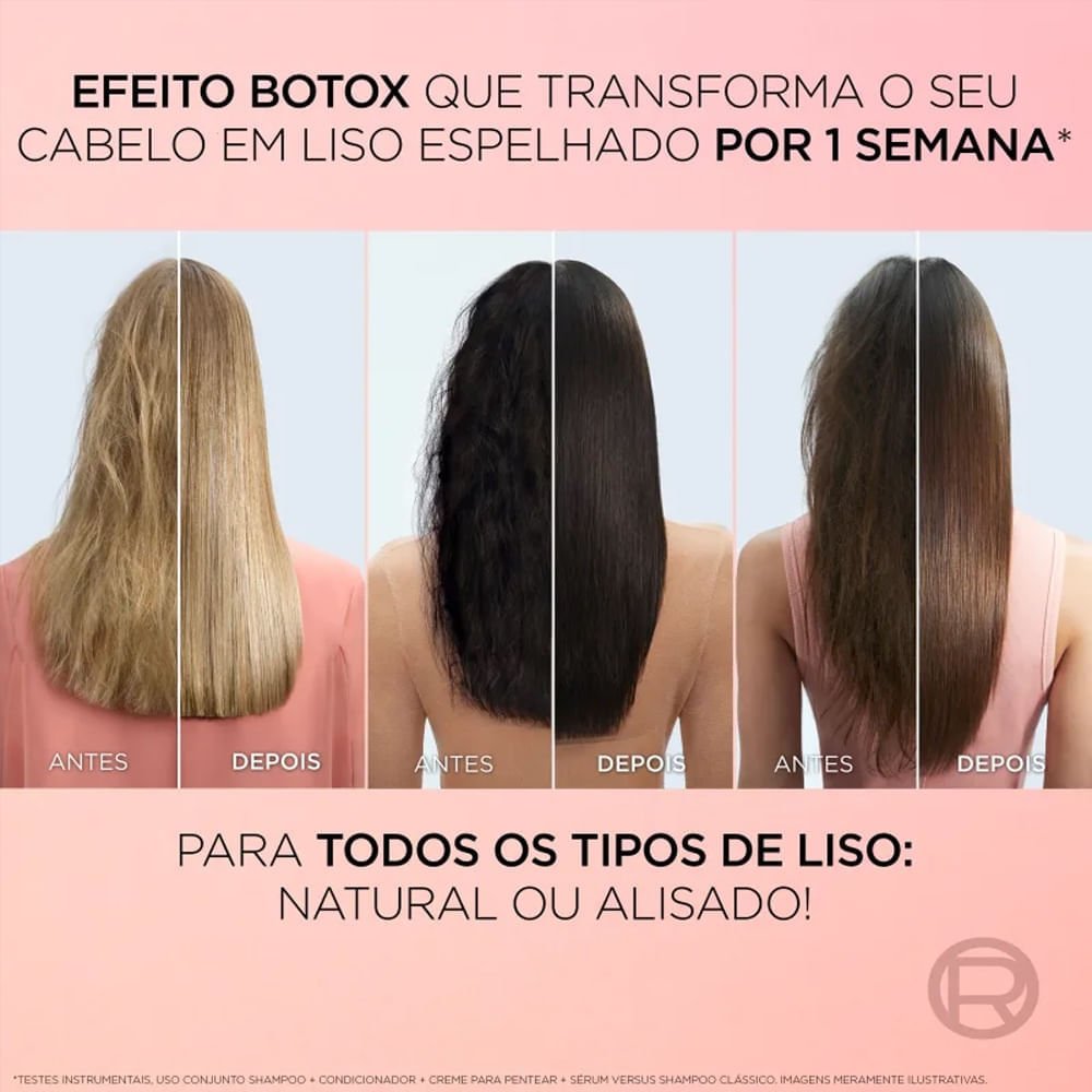 Condicionador Elseve Liso dos Sonhos Efeito Liquid Hair 200ml 200ml 5