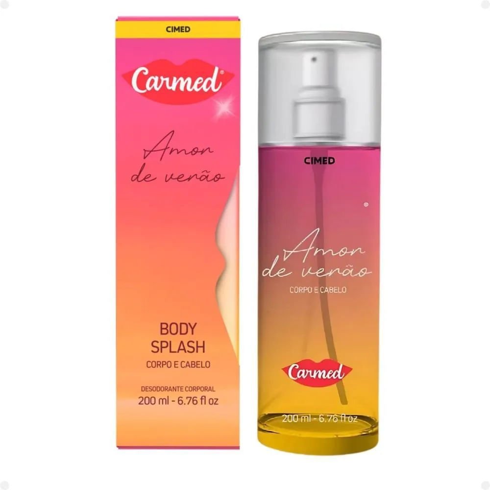Body Splash Carmed Corpo e Cabelo Amor de Verão 200ml 200ml 1