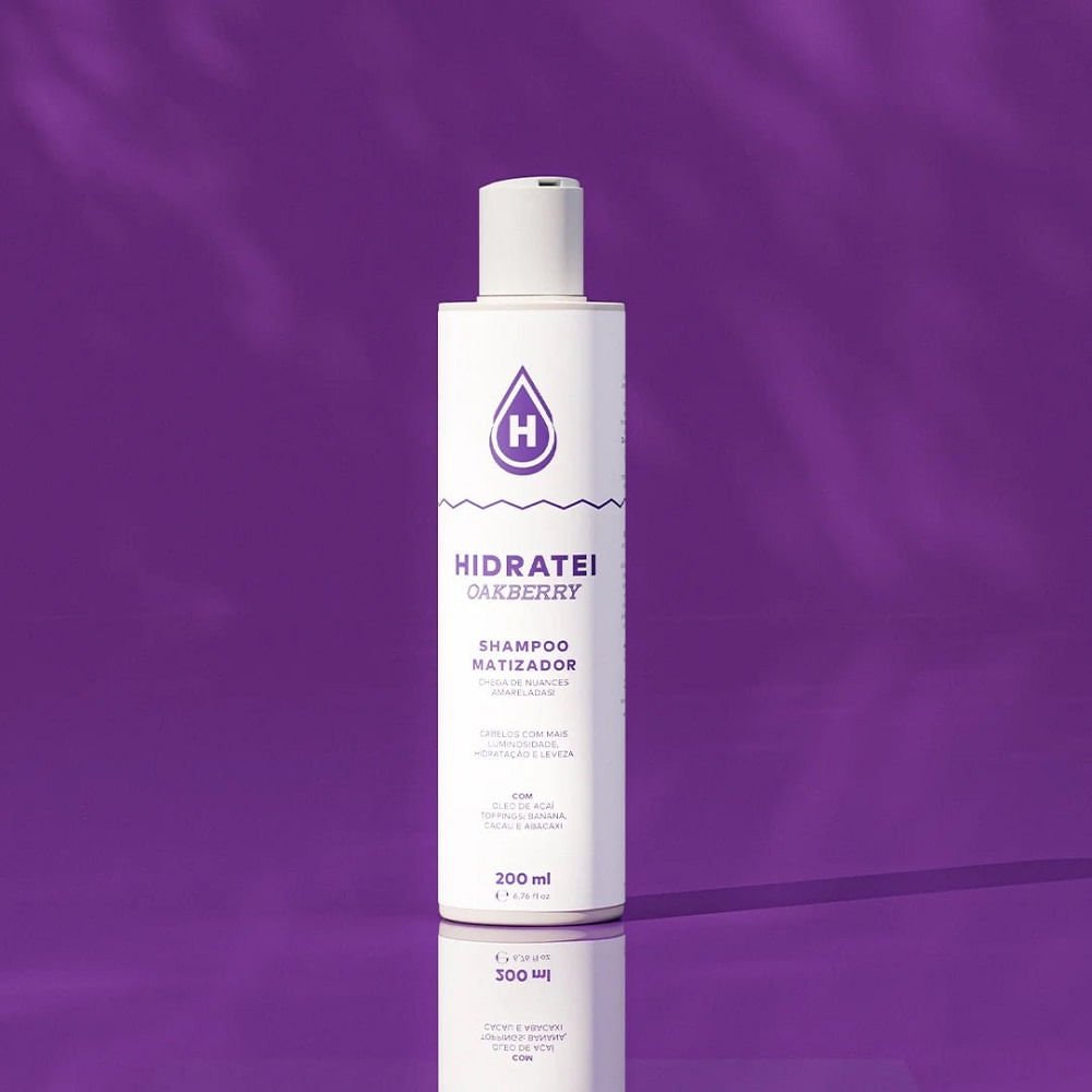 Shampoo Matizador Hidratei OAKBERRY 200ml 200ml 3