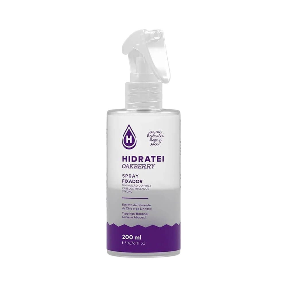 Spray Fixador Capilar Hidratei OAKBERRY 200ml
