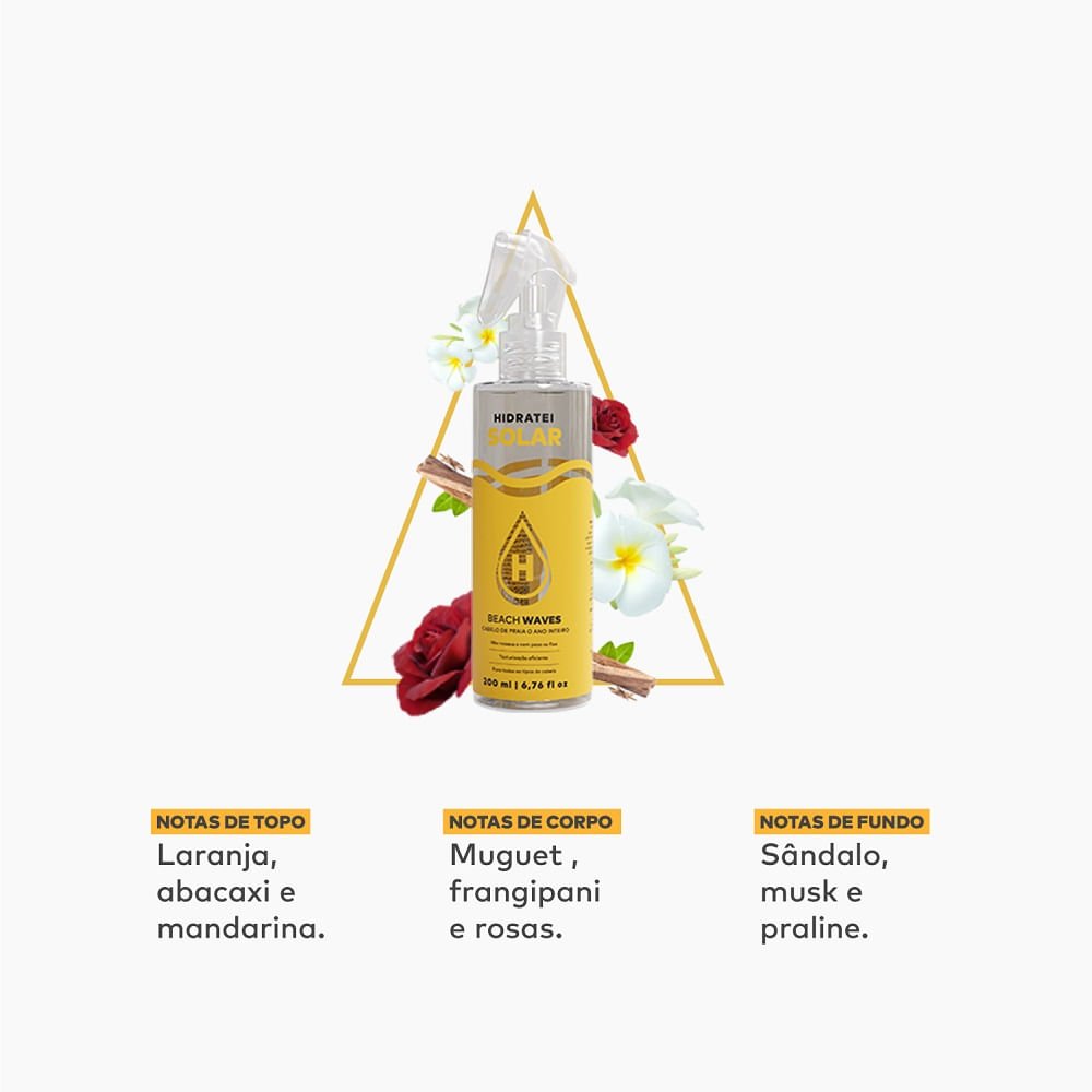 Spray Capilar Hidratei Solar Beach Waves 200ml 200ml 3