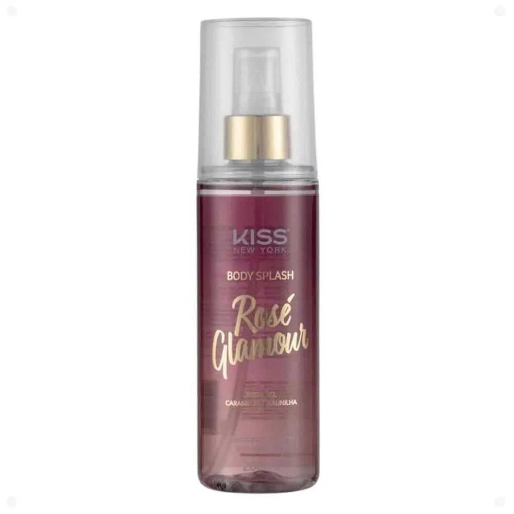 Body Splash Kiss New York Rosé Glamour 200ml 200ml 1