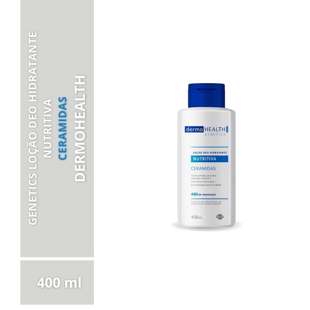 Loção Hidratante Dermo Health Nutritiva Ceramidas 400ml 400ml 2