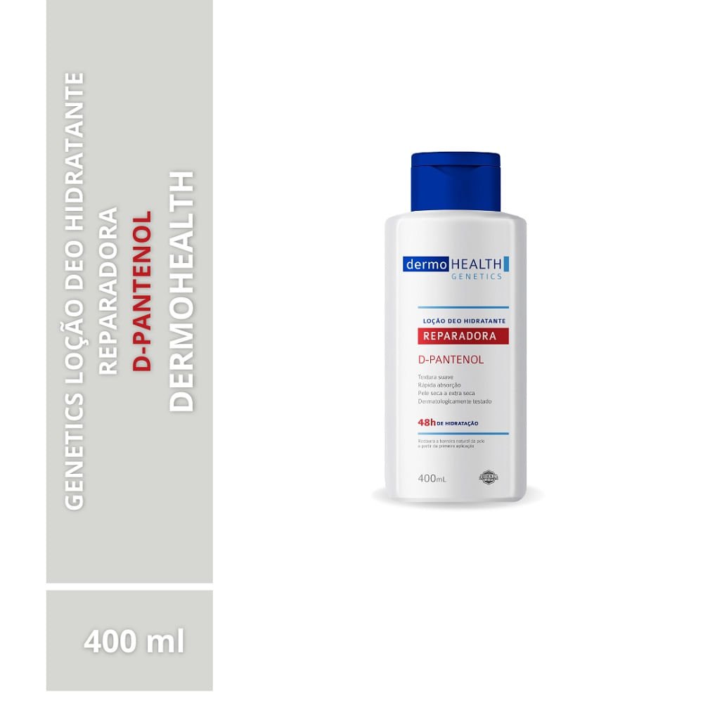 Loção Hidratante Dermo Health Reparadora D-Pantenol 400ml 400ml 2