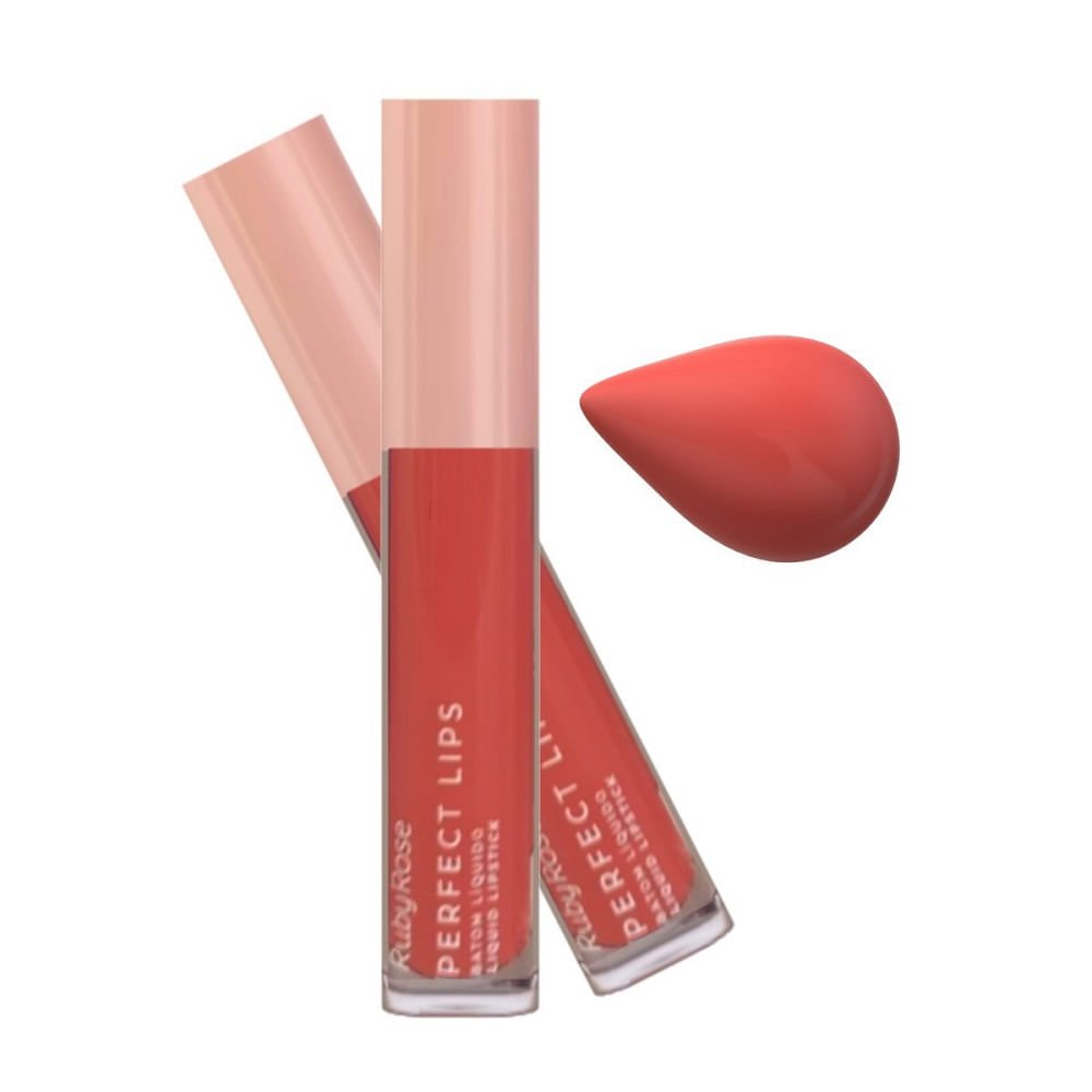 Batom Líquido Ruby Rose Perfect Lips Positivity Positivity 3