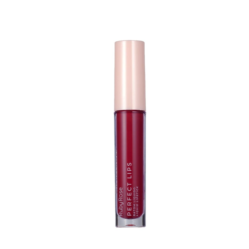 Batom Líquido Ruby Rose Perfect Lips Fearless