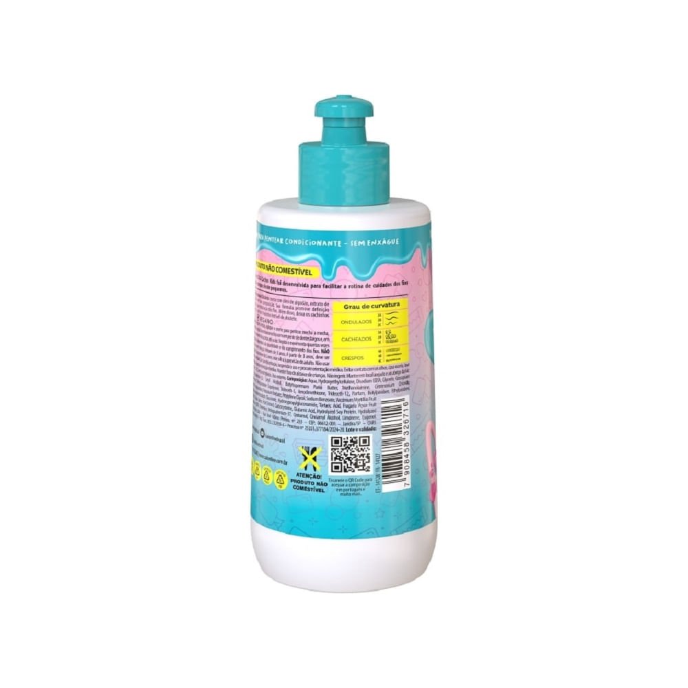 Creme de Pentear Salon Line Kids SOS Hidratação Chiclete 300ml 300ml 2