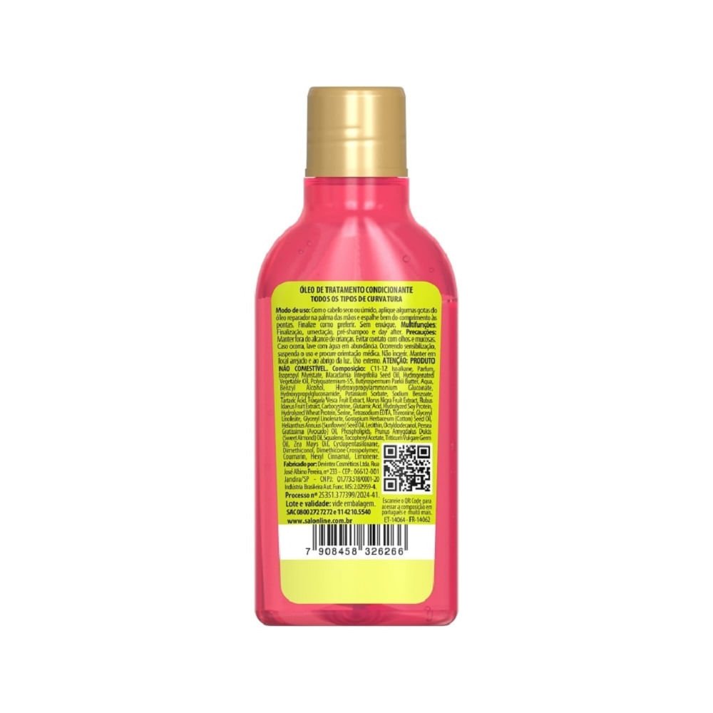Óleo de Tratamento Salon Line Multy Extraordinário Morango 50ml 50ml 2