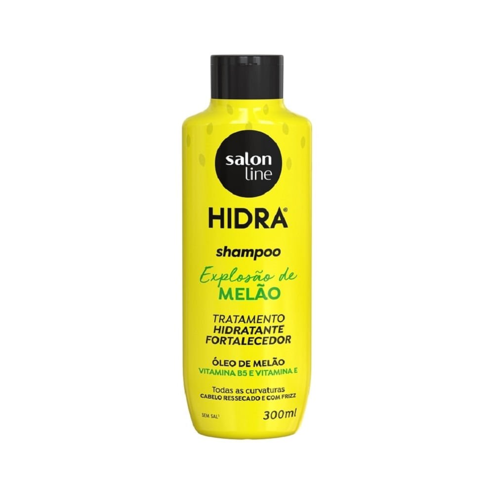 Kit Shampoo Salon Line Hidra Explosão de Melão 300ml + Condicionador 300ml ÚNICO 3