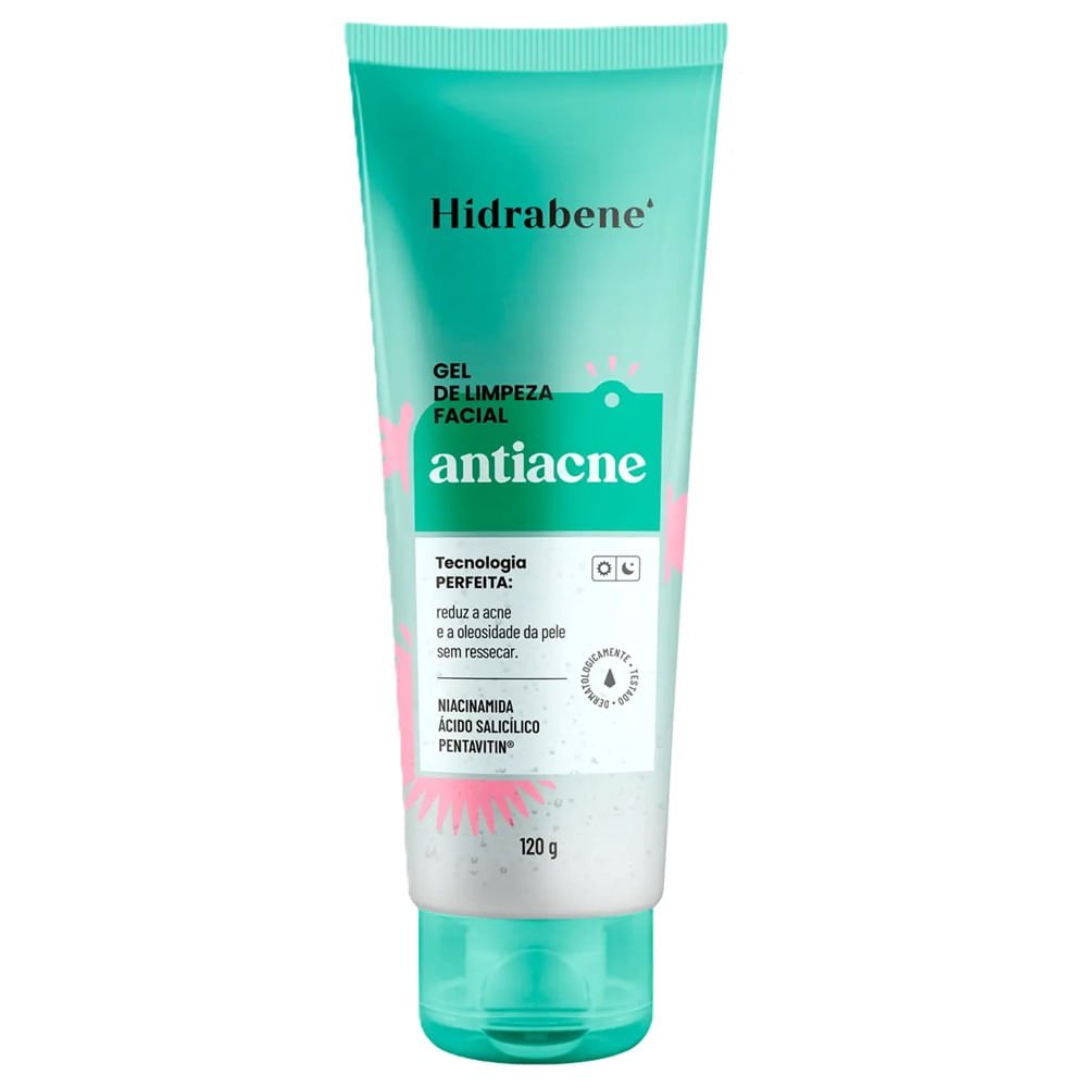 Gel de Limpeza Facial Hidrabene Antiacne 120g 120g 1