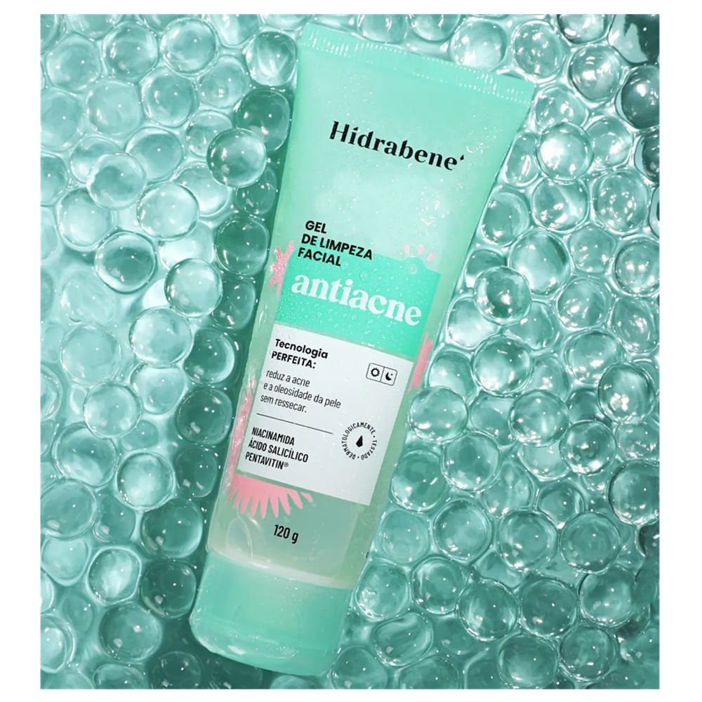 Gel de Limpeza Facial Hidrabene Antiacne 120g 120g 3