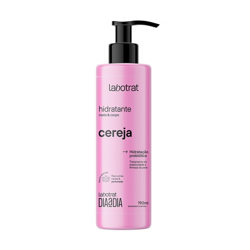 Hidratante Rosto e Corpo Labotrat Cereja 190ml 190ml 1