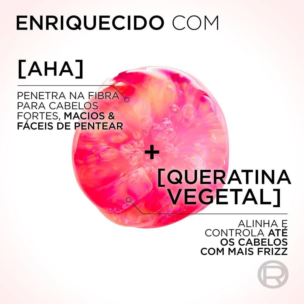 Kit Shampoo Elseve Liso Dos Sonhos 375ml + Condicionador 170ml ÚNICO 3